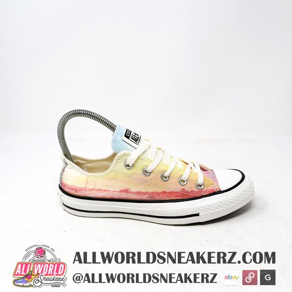 Converse Womens Chuck Taylor All Star OX Low Fire Cactus 551631C Sneaker… - Picture 2 of 6